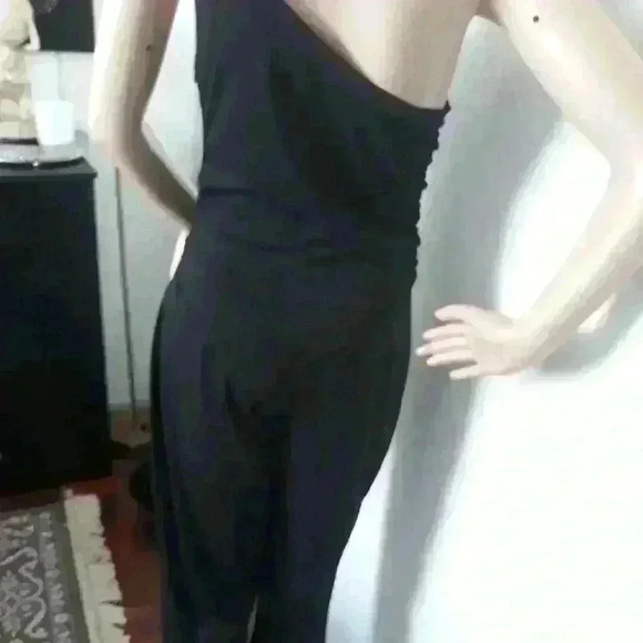 NWNT garage sexy party/cocktail office wedding jumpsuit with side slit size 9/10 - Picture 5 of 8